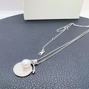 Collier Rosace & Perle