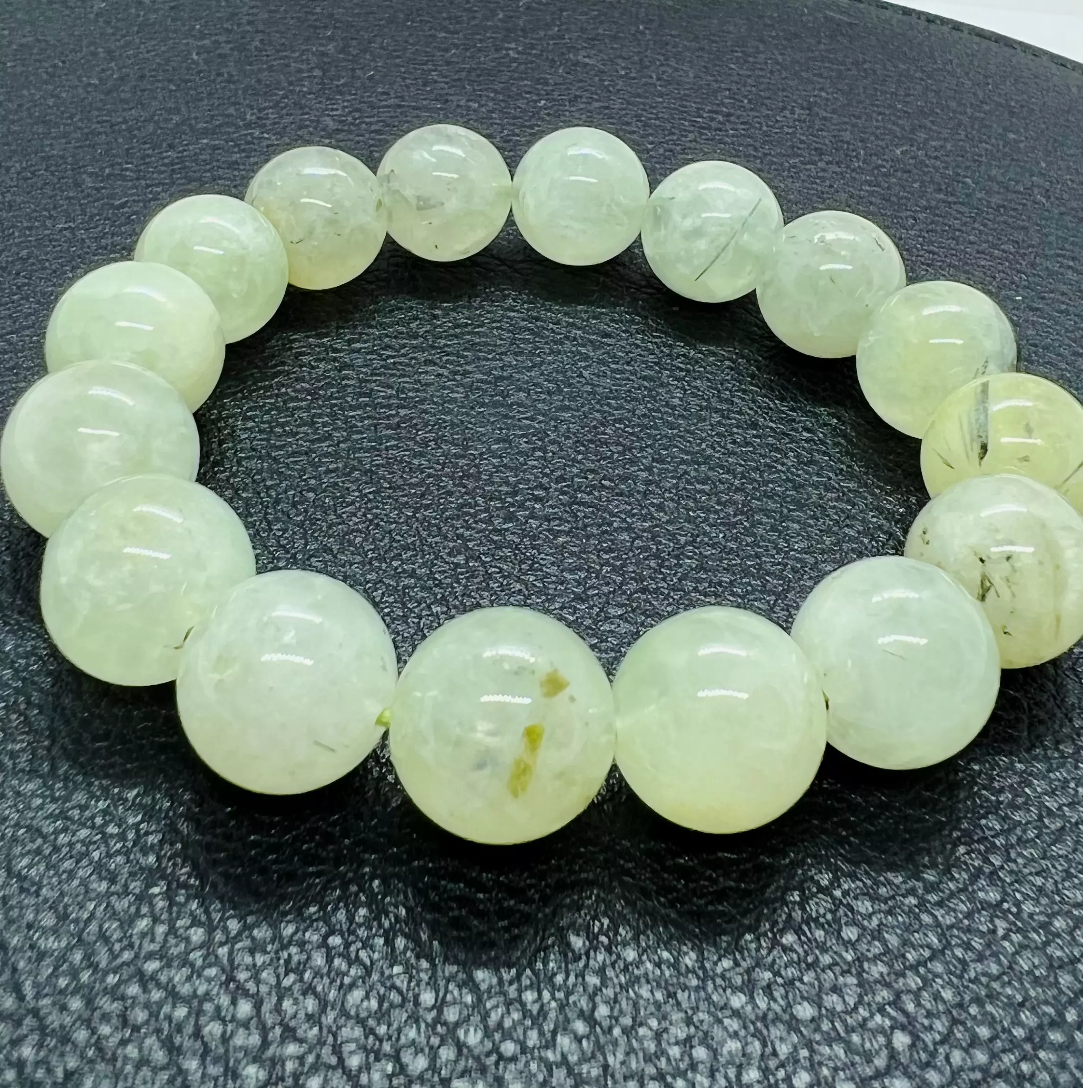 Bracelet Grappes de Préhnite