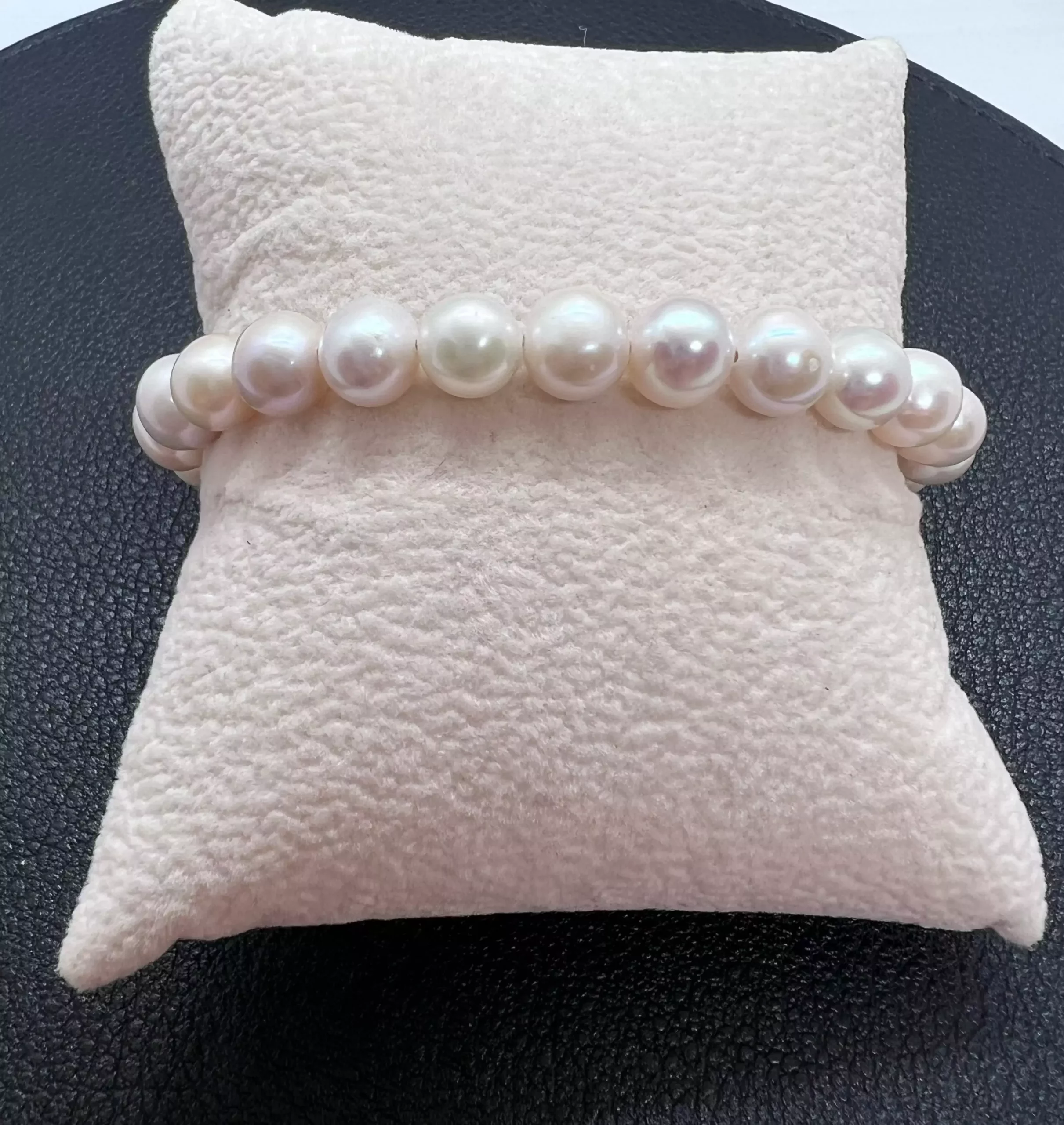 Bracelet Infini – Perles d’Eau Douce et Argent 925