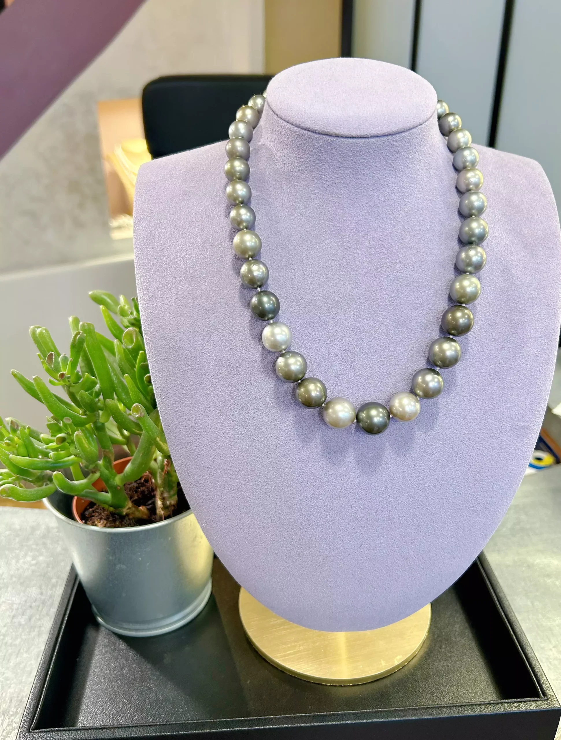 Impériale des Mers — Collier perles de Tahiti de 12 à 14 mm